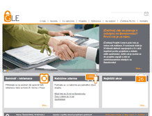 Tablet Screenshot of gle.cz